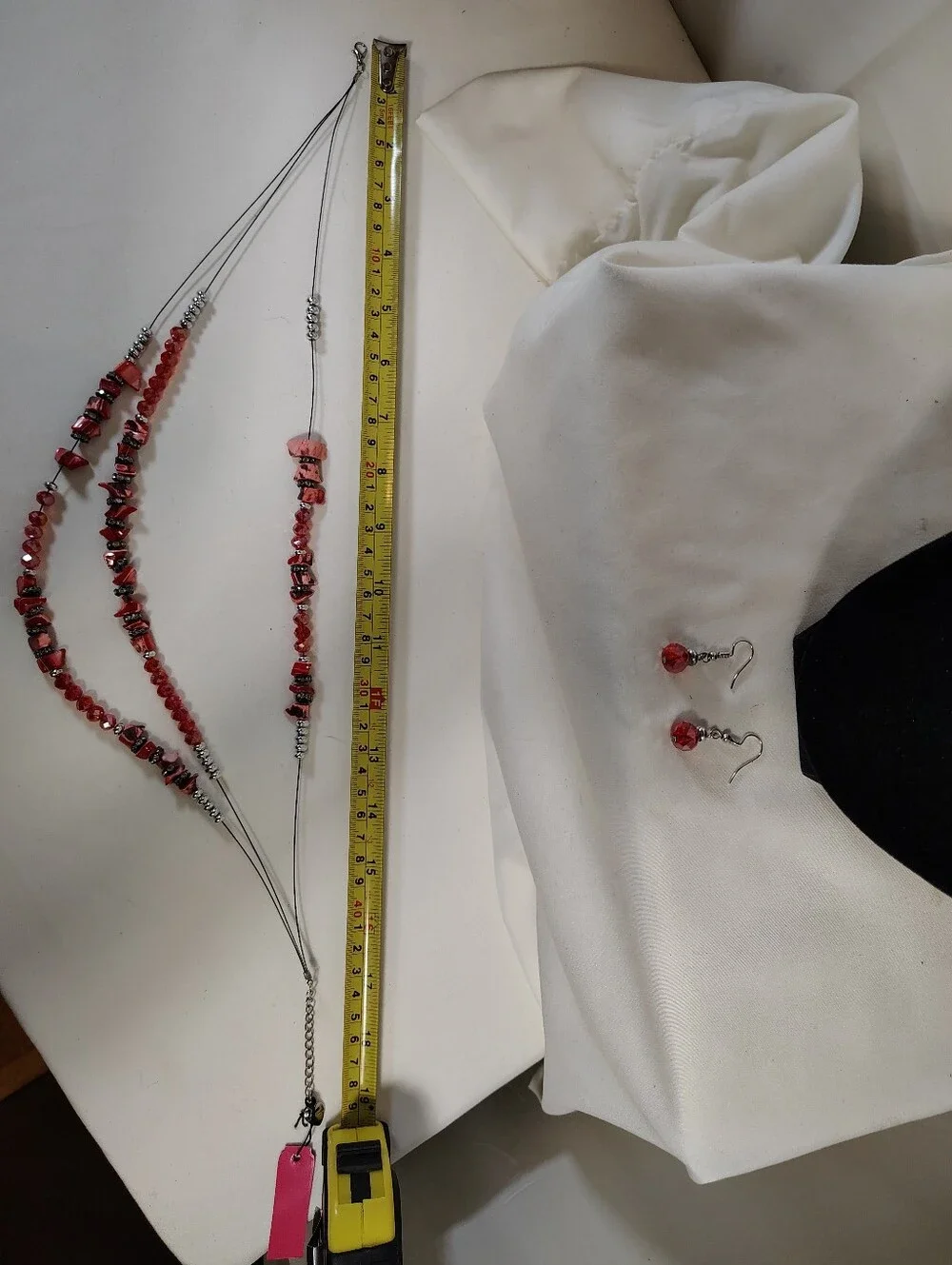 Betsey Johnson Necklace And Earrings Set